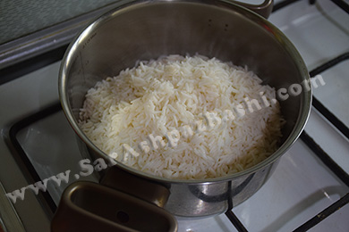 جمع کردن برنج