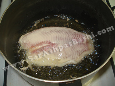 سرخ کردن ماهی