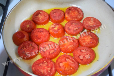 سرخ کردن گوجه