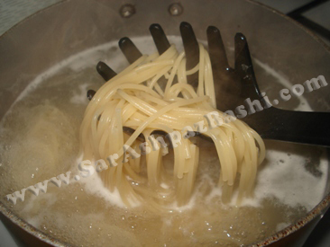پخت اسپاگتی