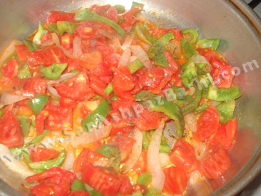 پختن سبزیجات