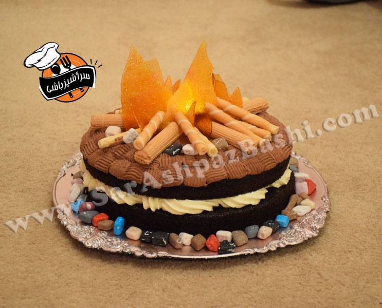 کیک آتش