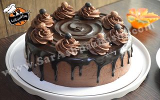 کیک تریپل چاکلت (۵)